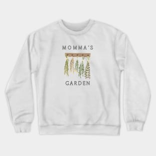 Momma's Garden  | Rustic Herb and Flower Crewneck Sweatshirt